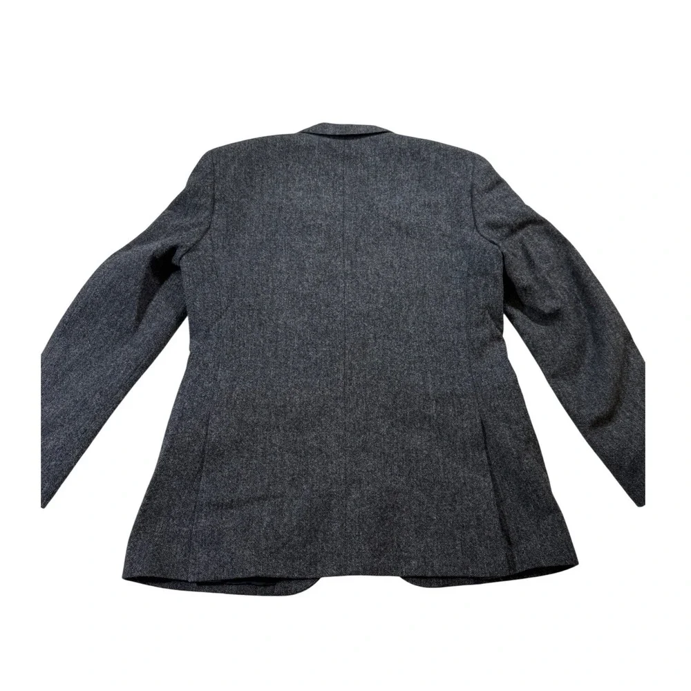 J.Crew Ludlow Suit 40R 31x34 Grey Moon British Herringbone Wool Yorkshire Tweed